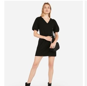 Puff Sleve shift dress XS